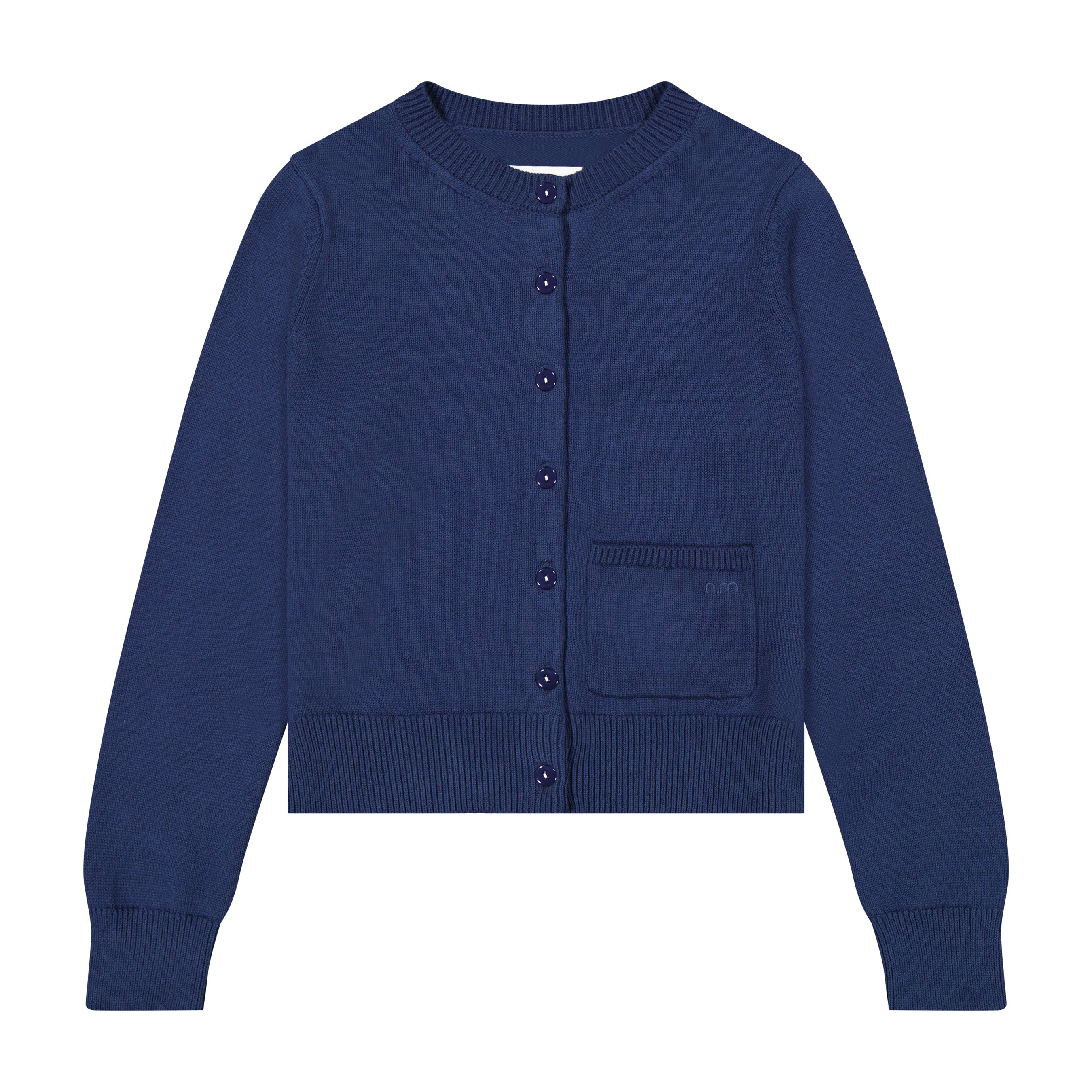Cotton Cardigan - Blue