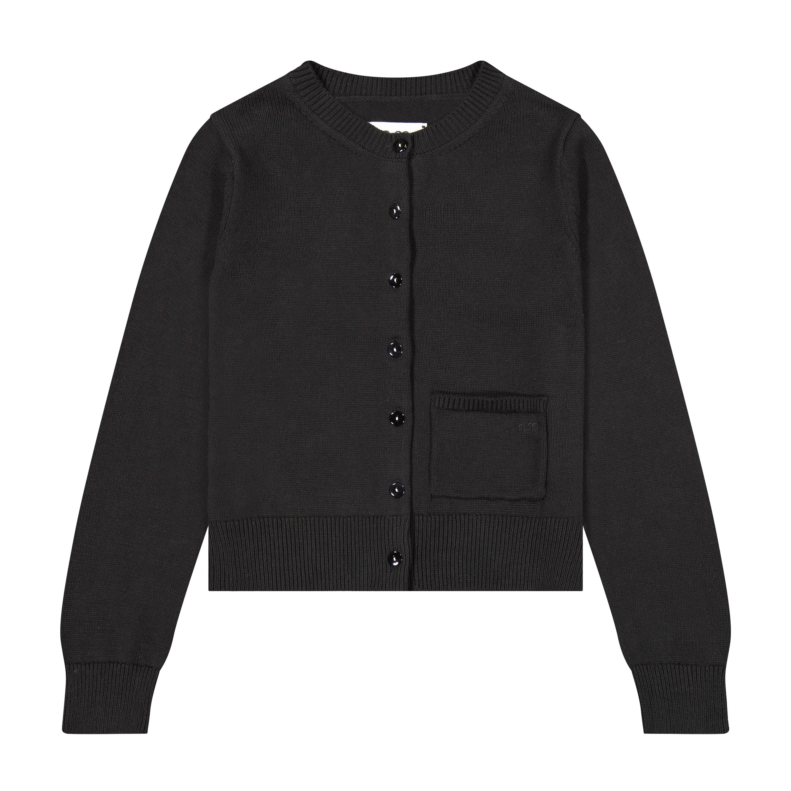 Cotton Cardigan - Black