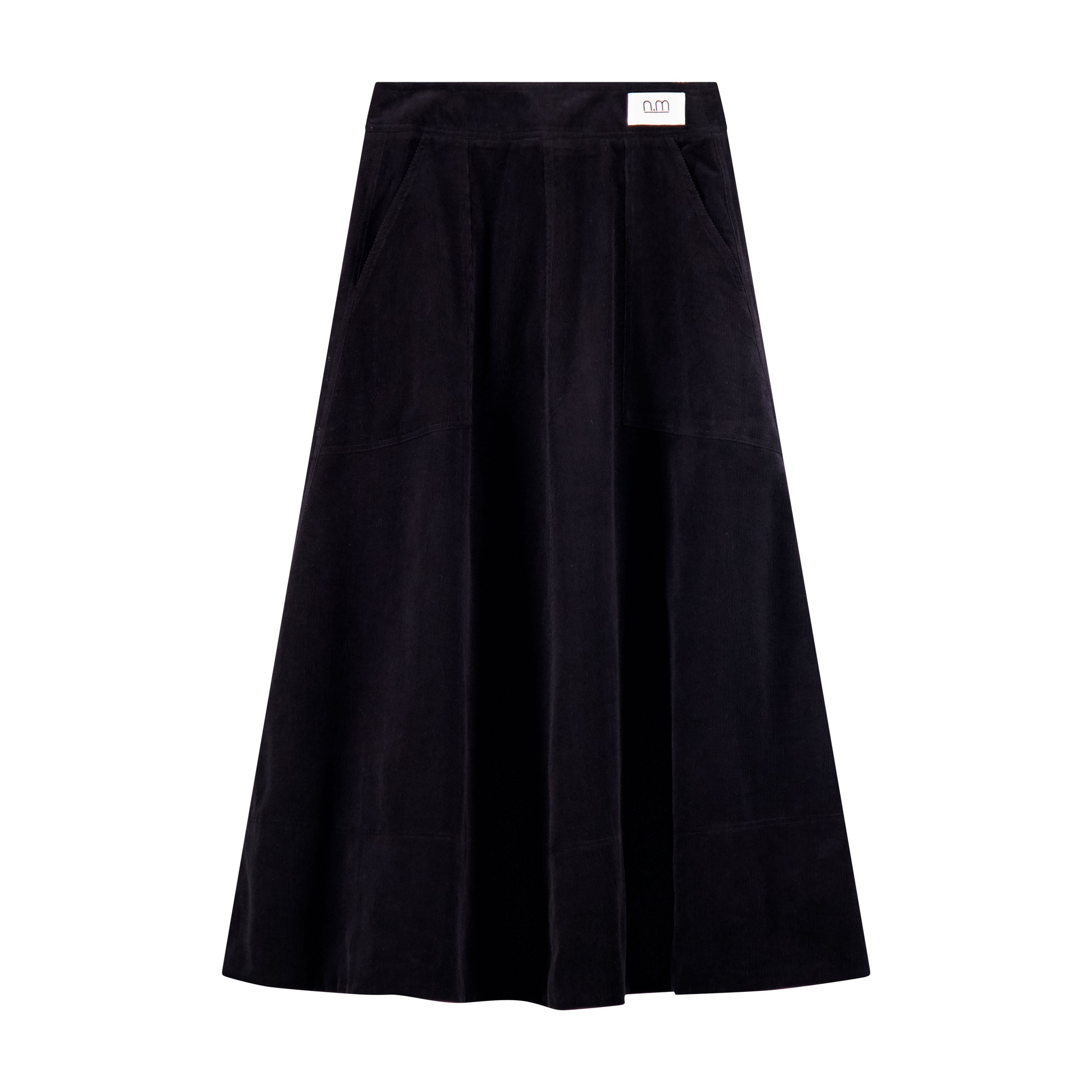 Corduroy Skirt - Black