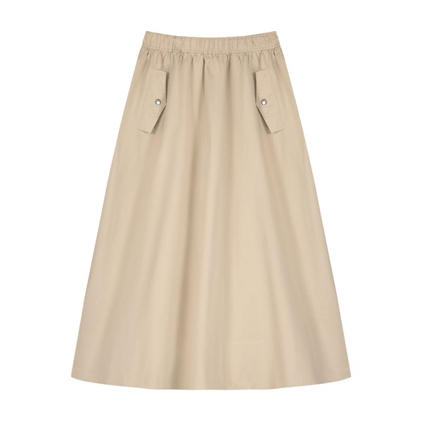【NONCODE】Lekka Two-Way Pocket Skirt Pocket Skirt - Beige