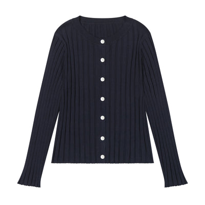 Ribbed Cardigan