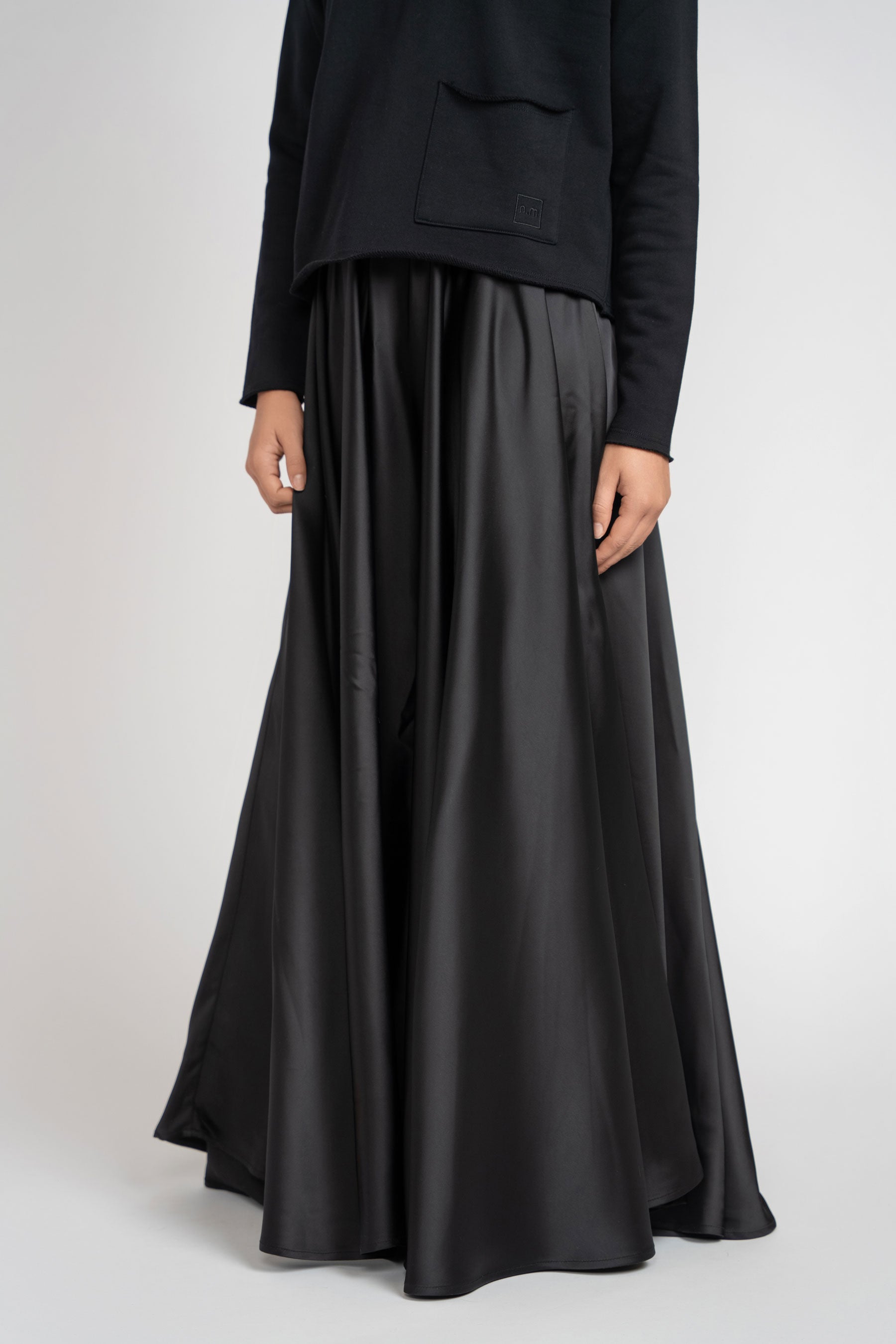 Maxi Silky Skirt