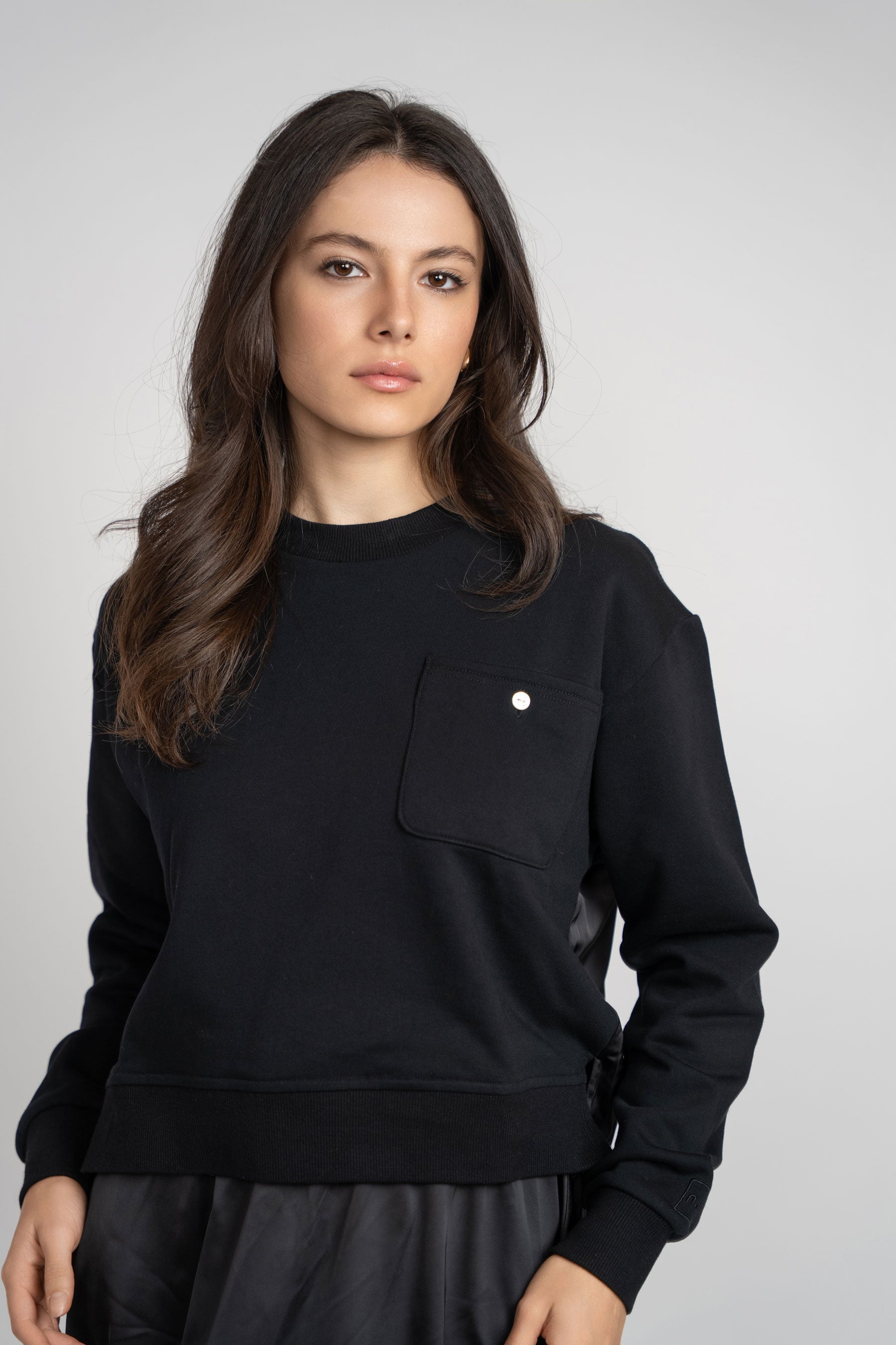 Front Silk Back Top