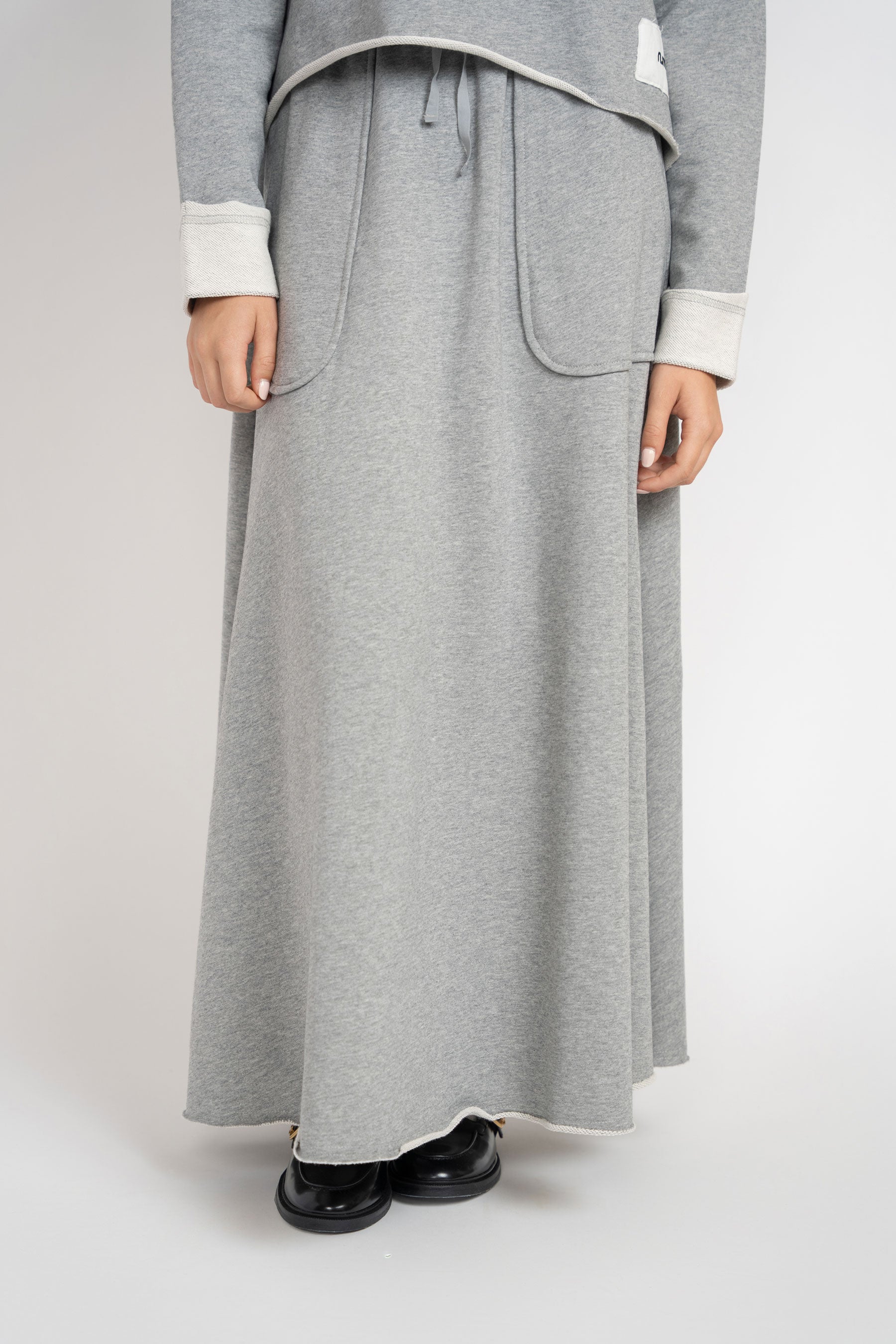 French Terry Set - Heather Grey