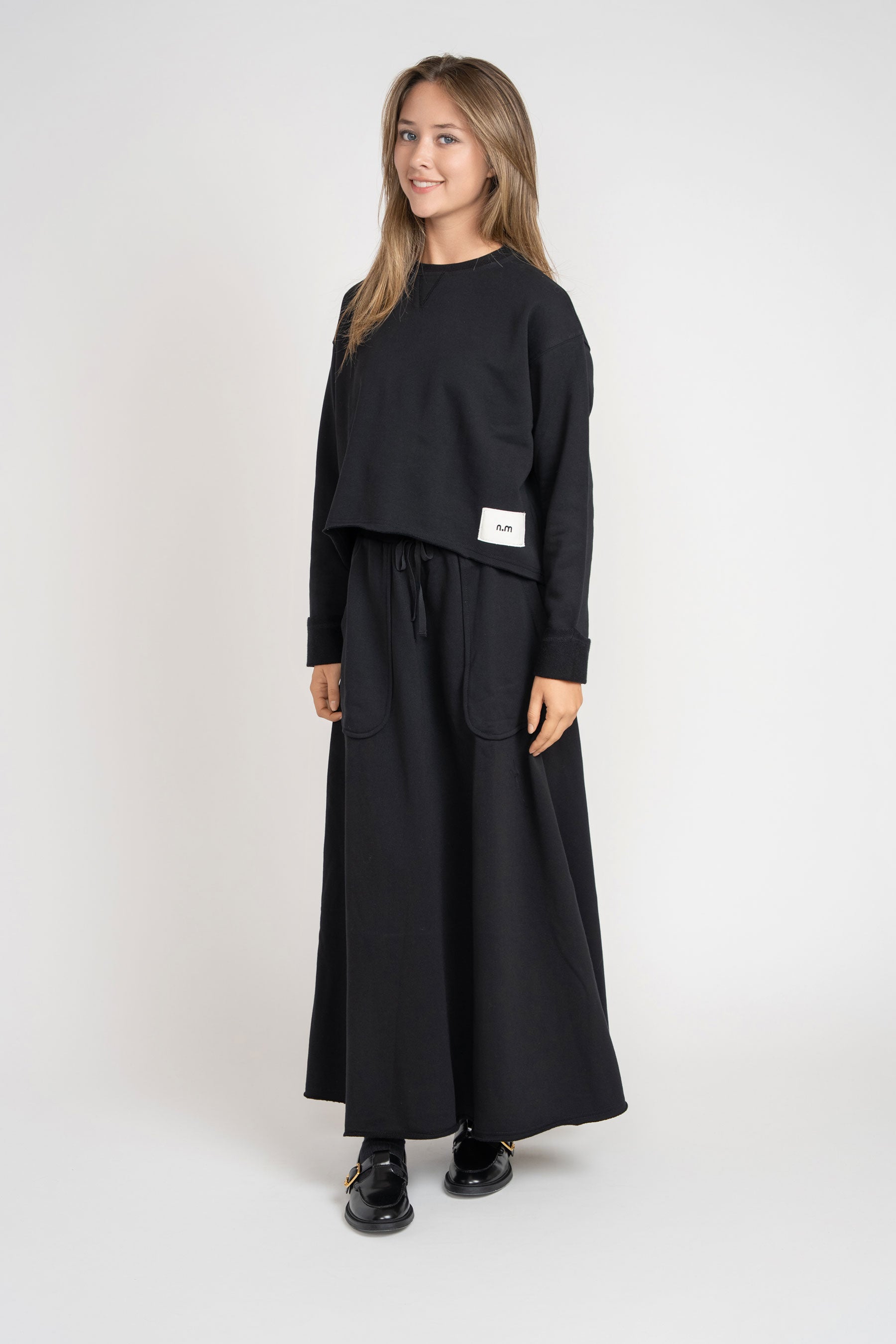 French Terry Set - Black