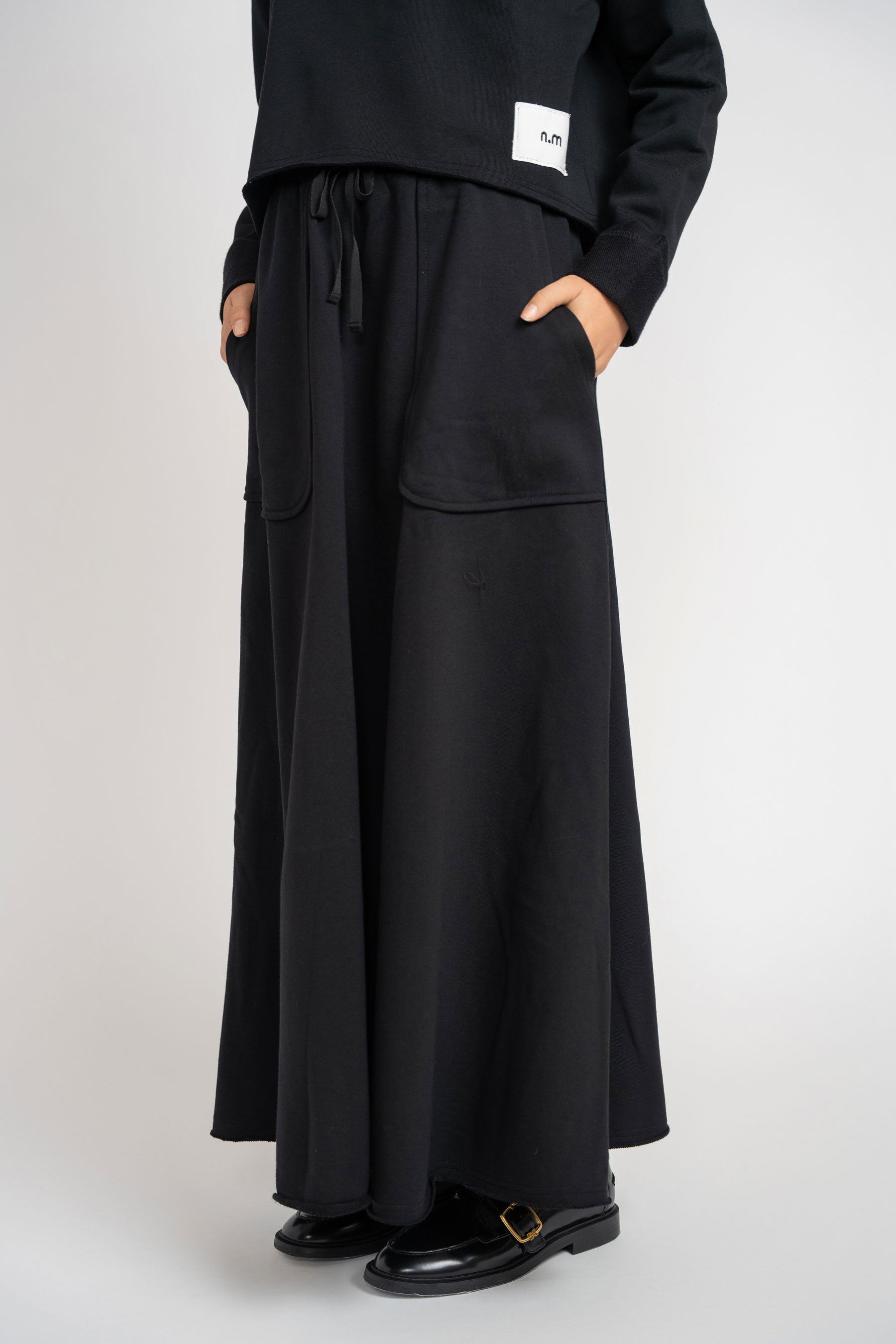 French Terry Set - Black