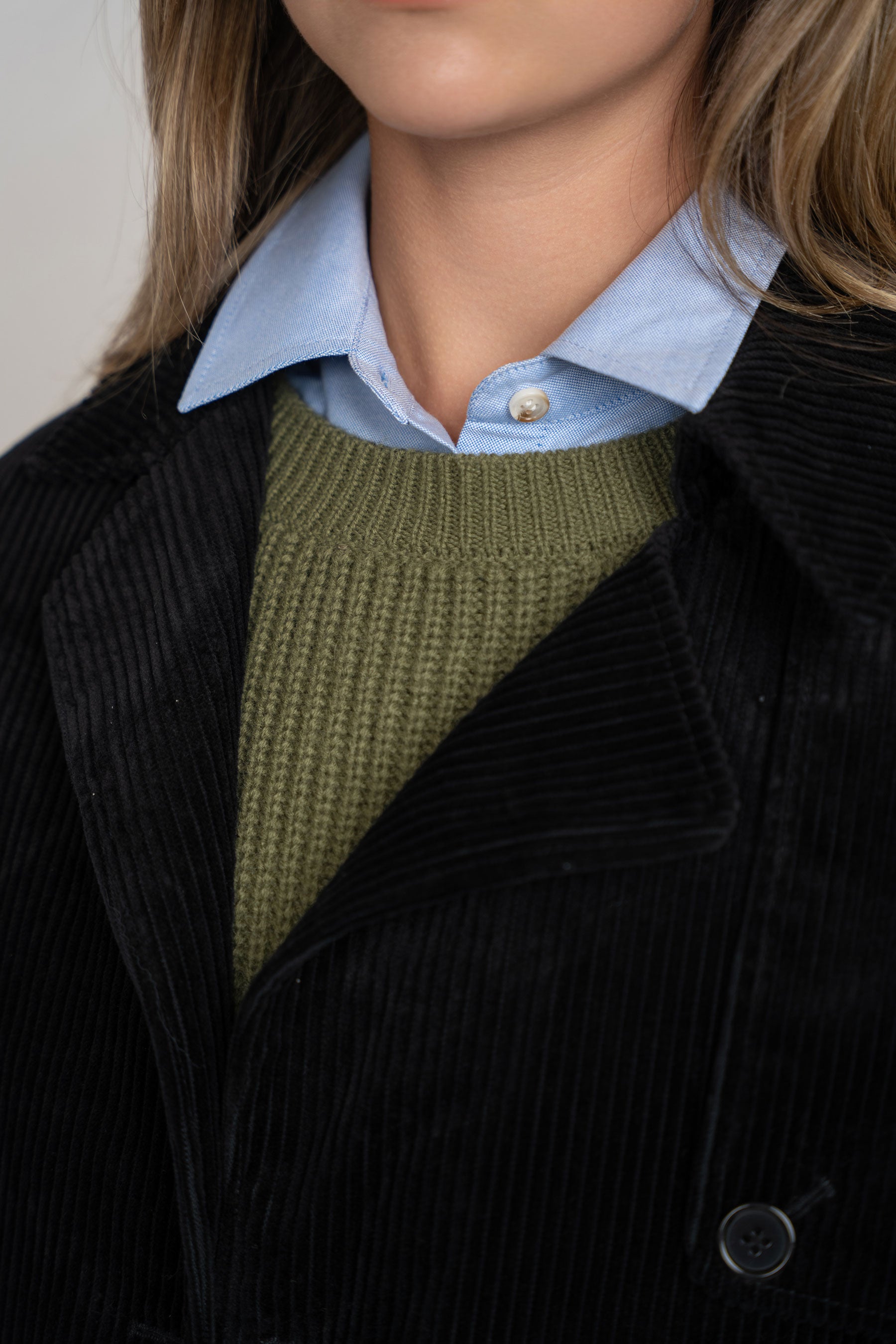 Corduroy Jacket - Black