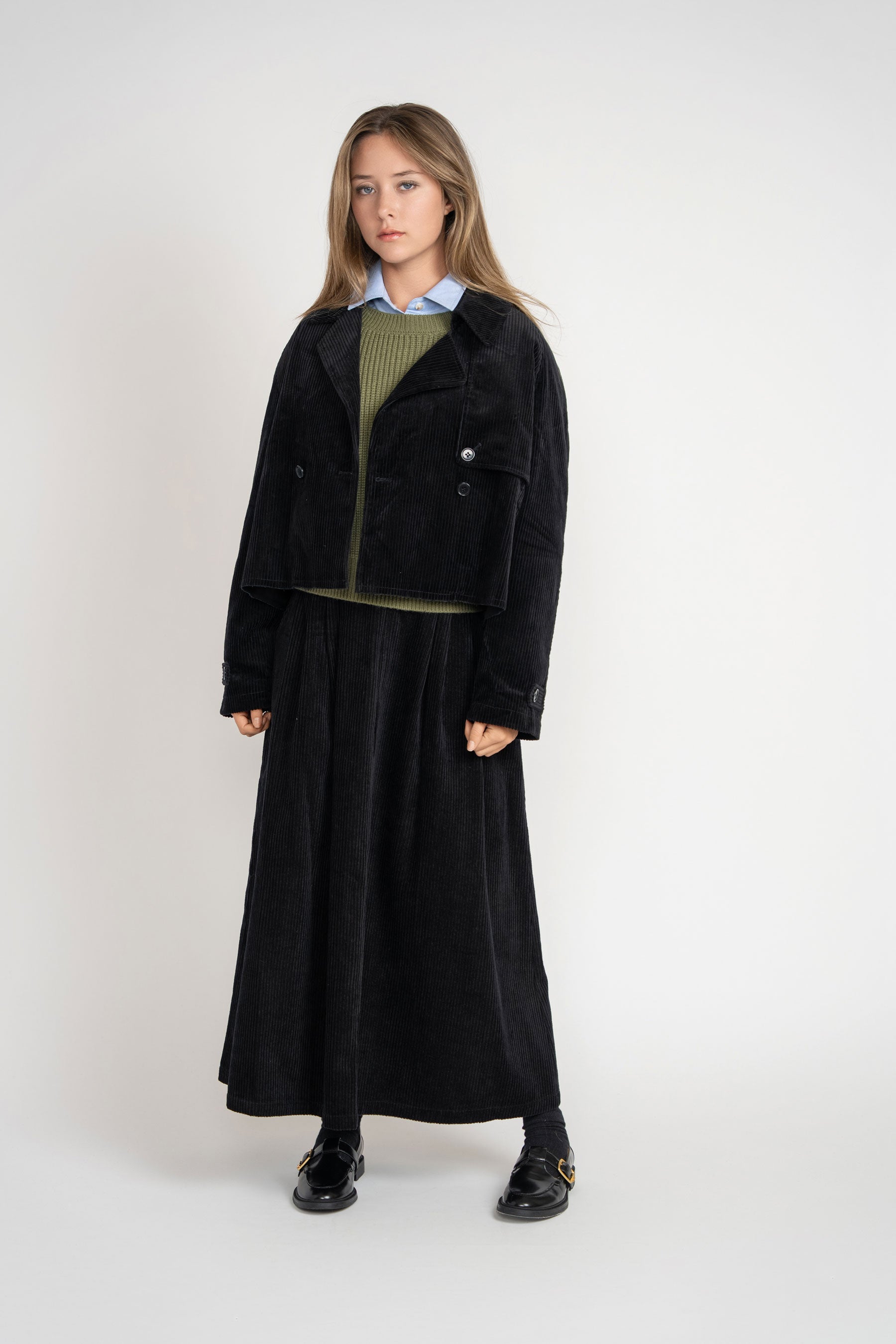 Corduroy Jacket - Black