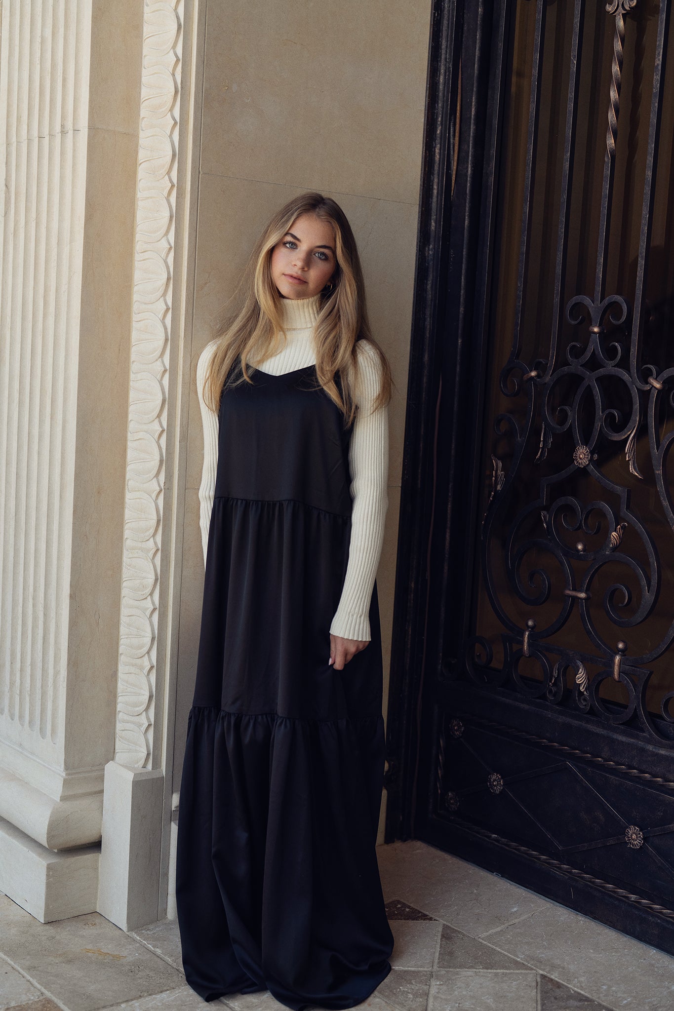 Slip Dress - Black