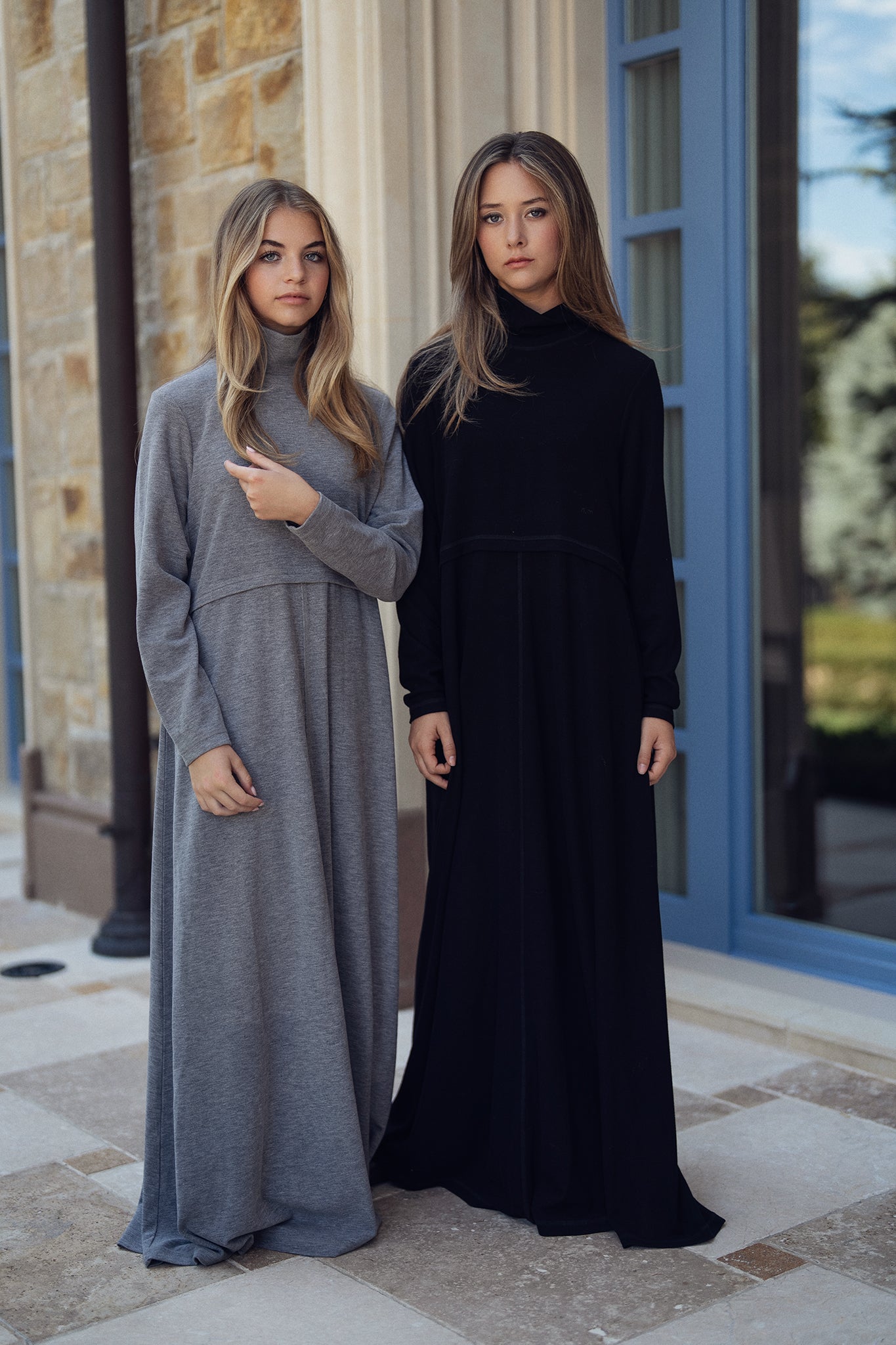 Jersey Long Sleeve Maxi - Black