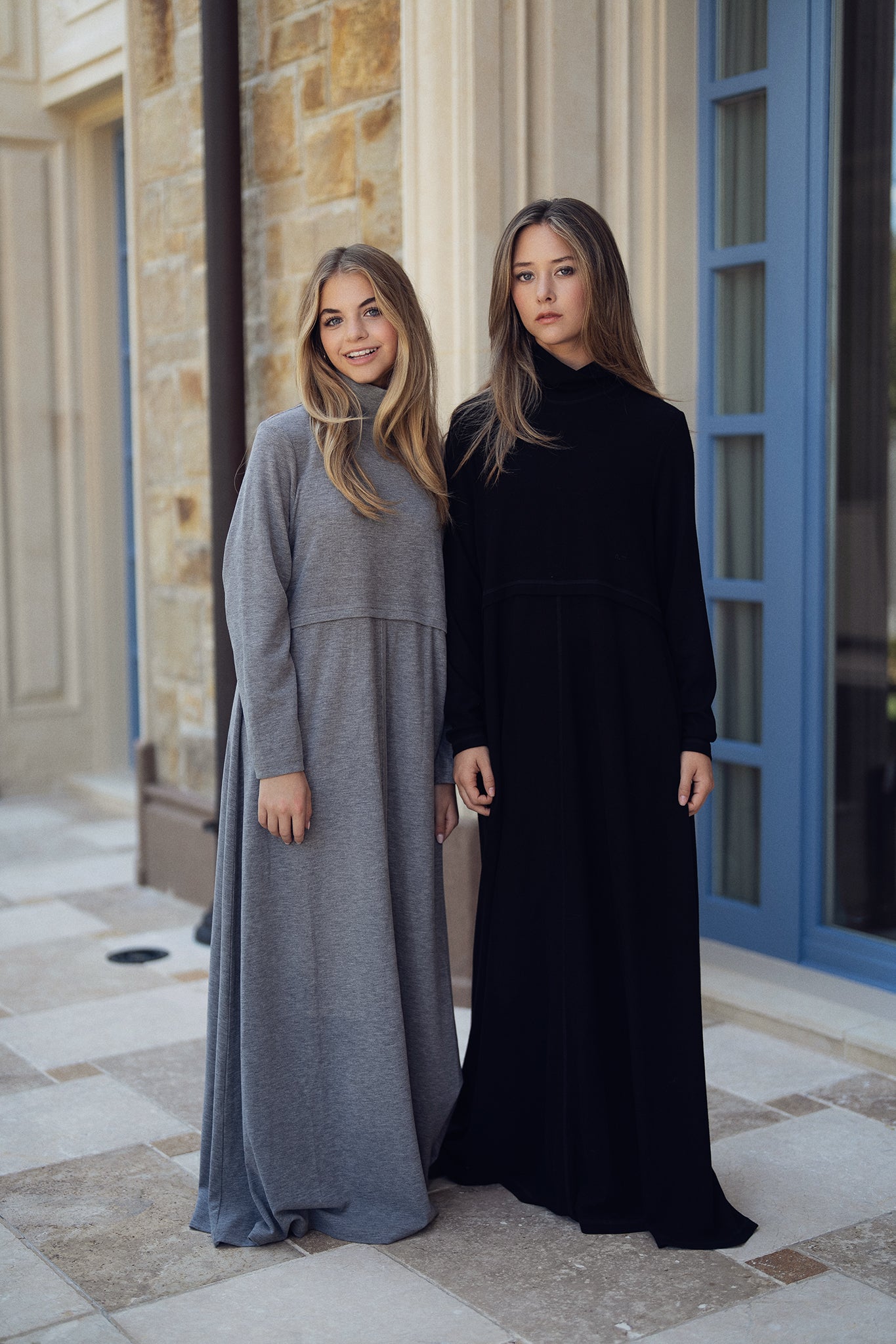 Jersey Long Sleeve Maxi - Black