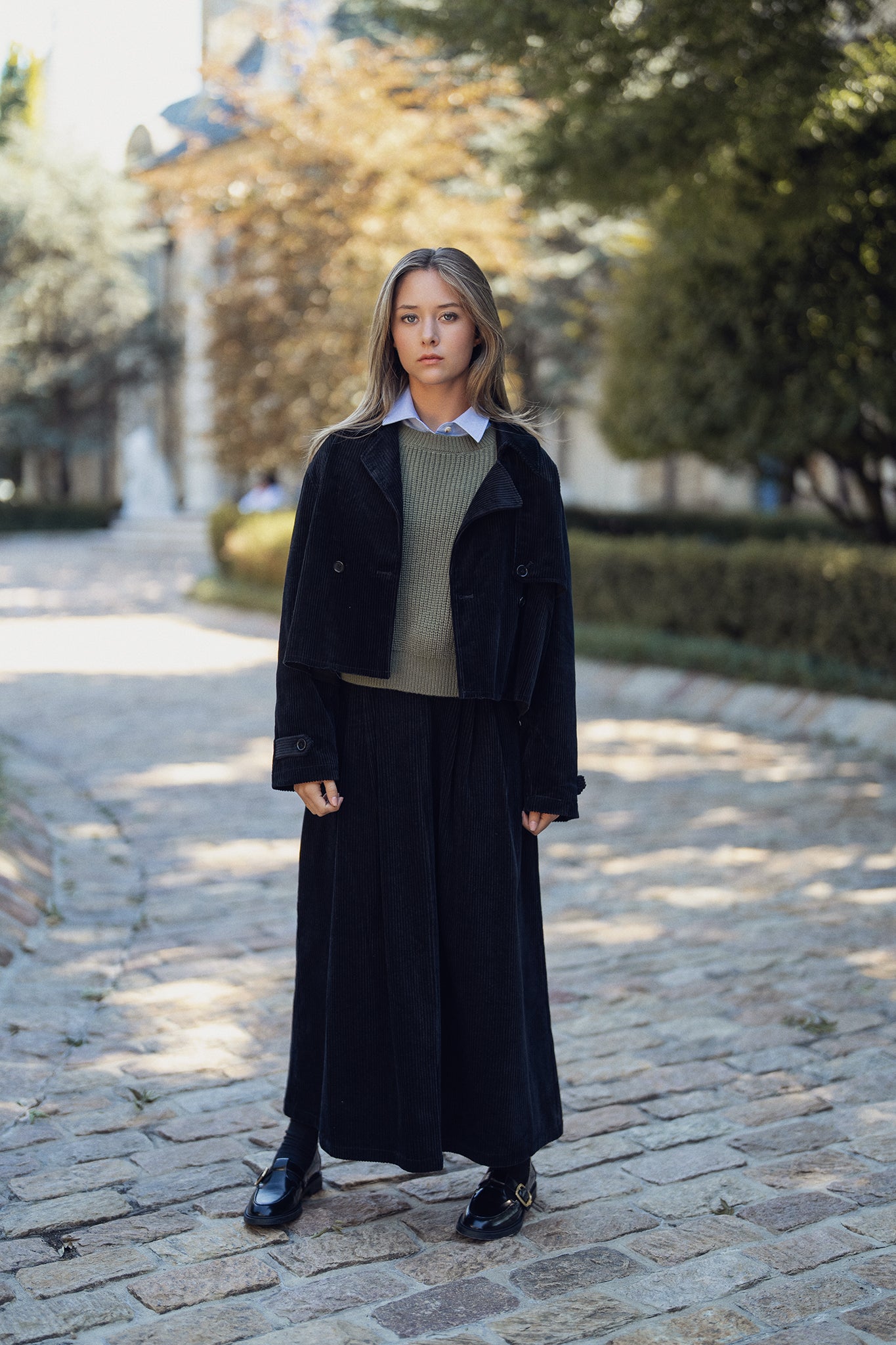 Corduroy Jacket - Black