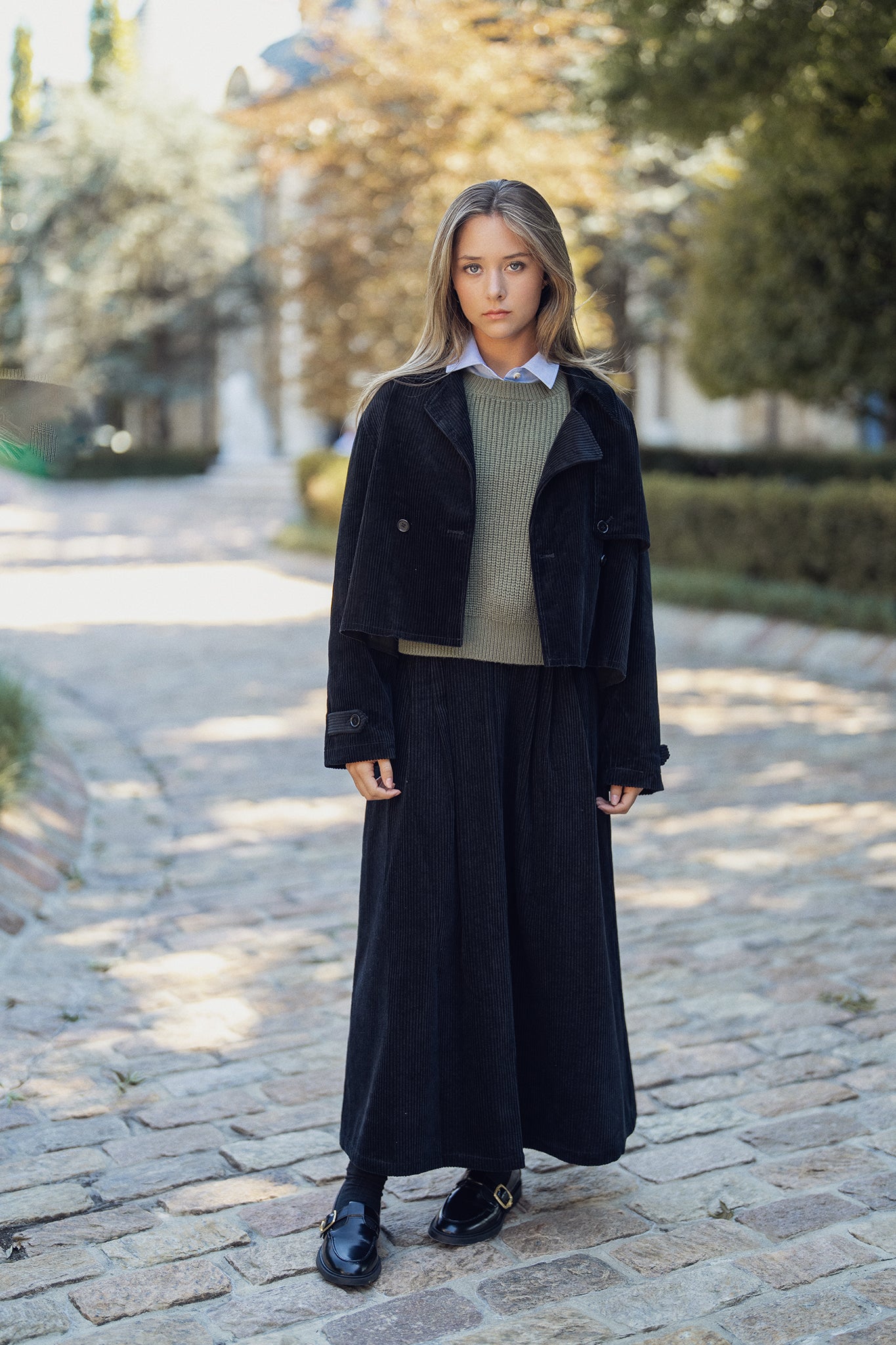 Corduroy Jacket - Black