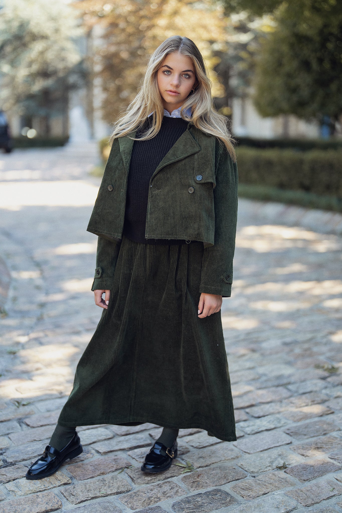 Corduroy Jacket - Green