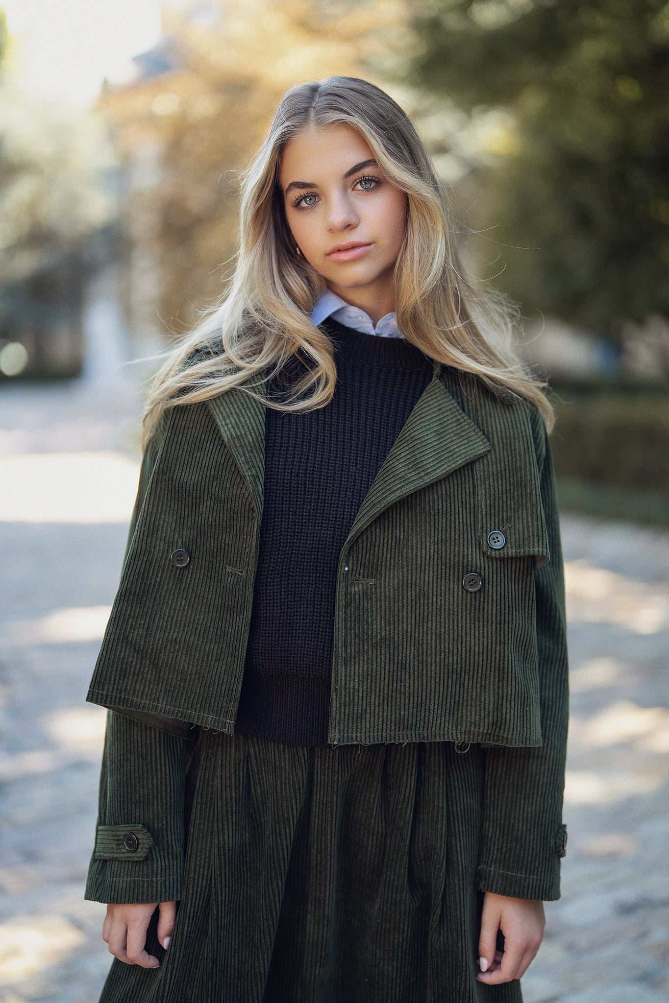 Corduroy Jacket - Green